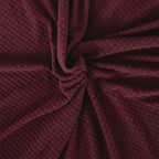 Cubre Sala Set 3 Piezas Estirable Ajuste Perfecto Vino Geométrico