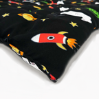Tapete Estampado Y Acolchado Transportadora Para Mascota Space Cat