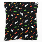 Tapete Estampado Y Acolchado Transportadora Para Mascota Space Cat