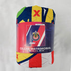 Colcha Capitonada Equipos De Futbol 1.80x2.20 Providencia® Chivas