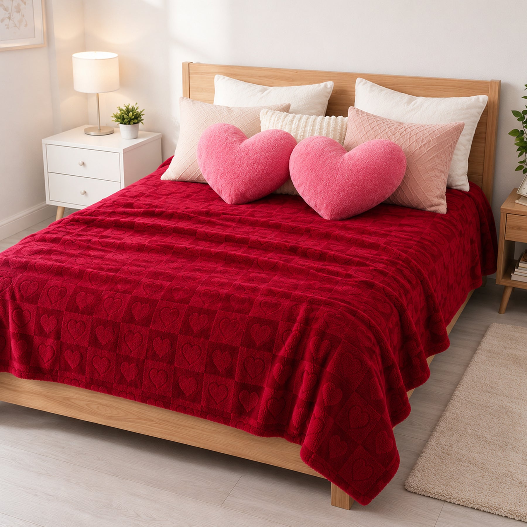Cobertor Suave Ligero San Valentín 180x210m Providencia®