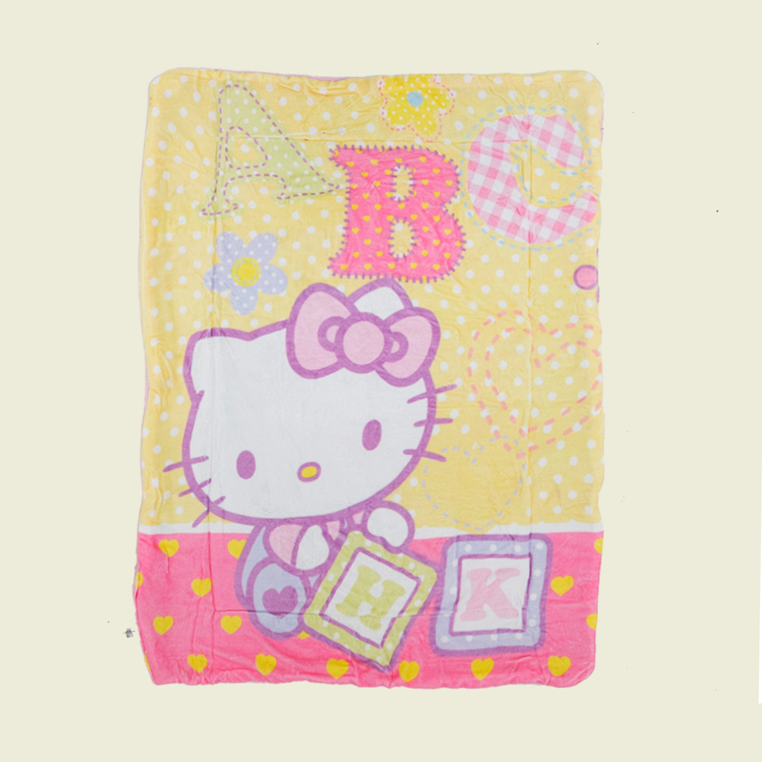 Cobertor Edredón Cunero Para Bebé 1.10mx1.40m Providencia® Hello Kitty
