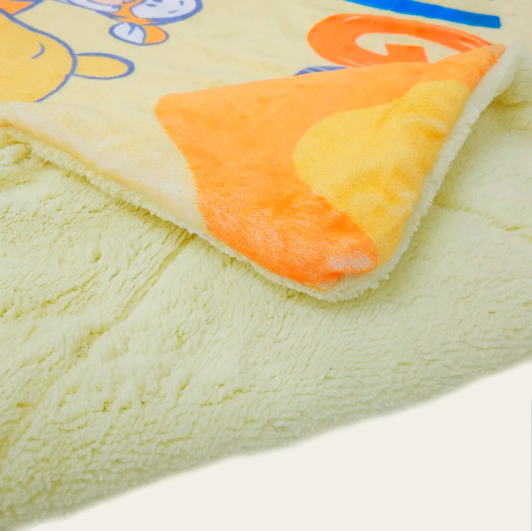 Cobertor Edredón Cunero Para Bebé 1.10mx1.40m Providencia® Tigger y Pooh