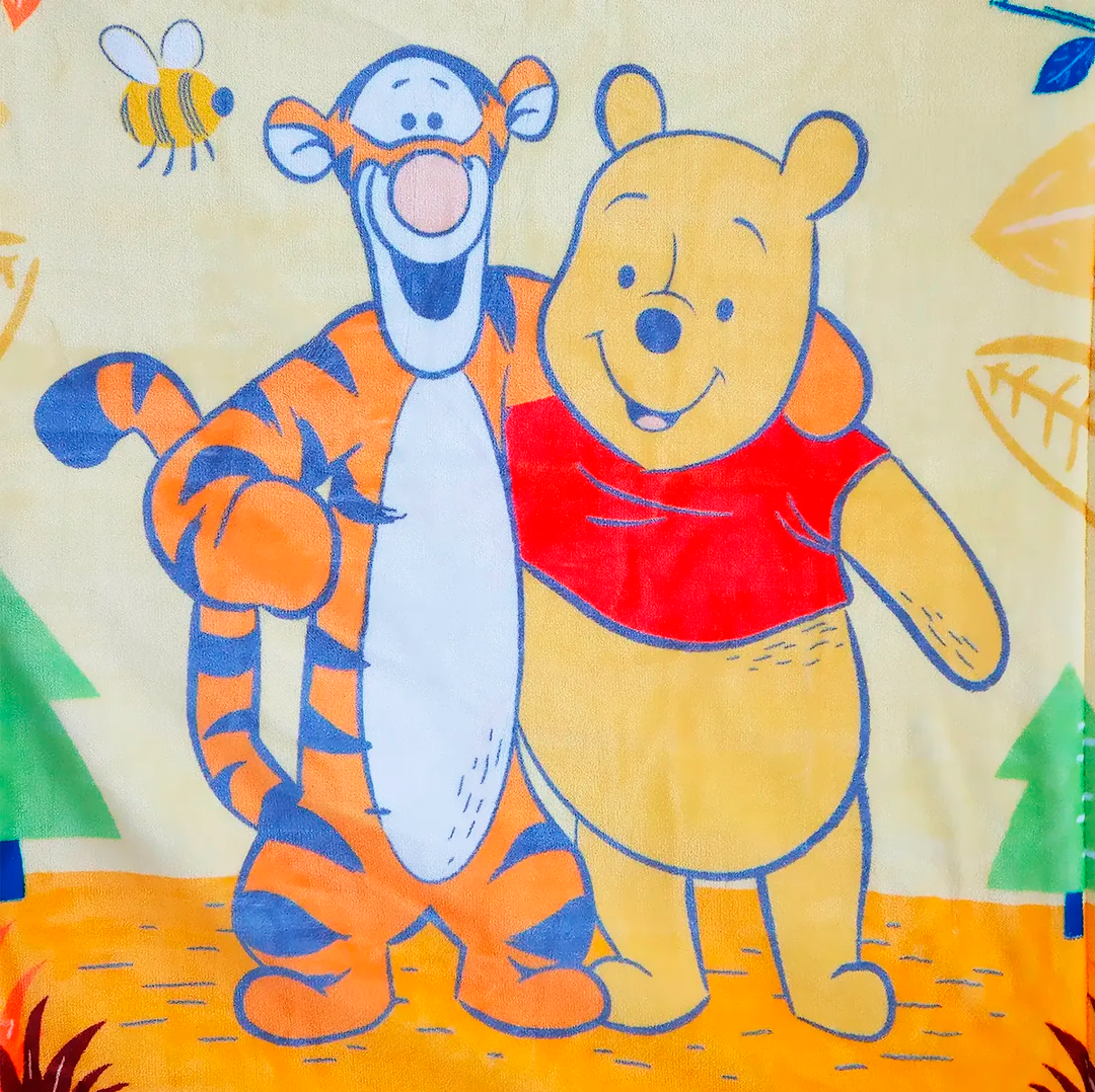 Cobertor Edredón Cunero Para Bebé 1.10mx1.40m Providencia® Tigger y Pooh