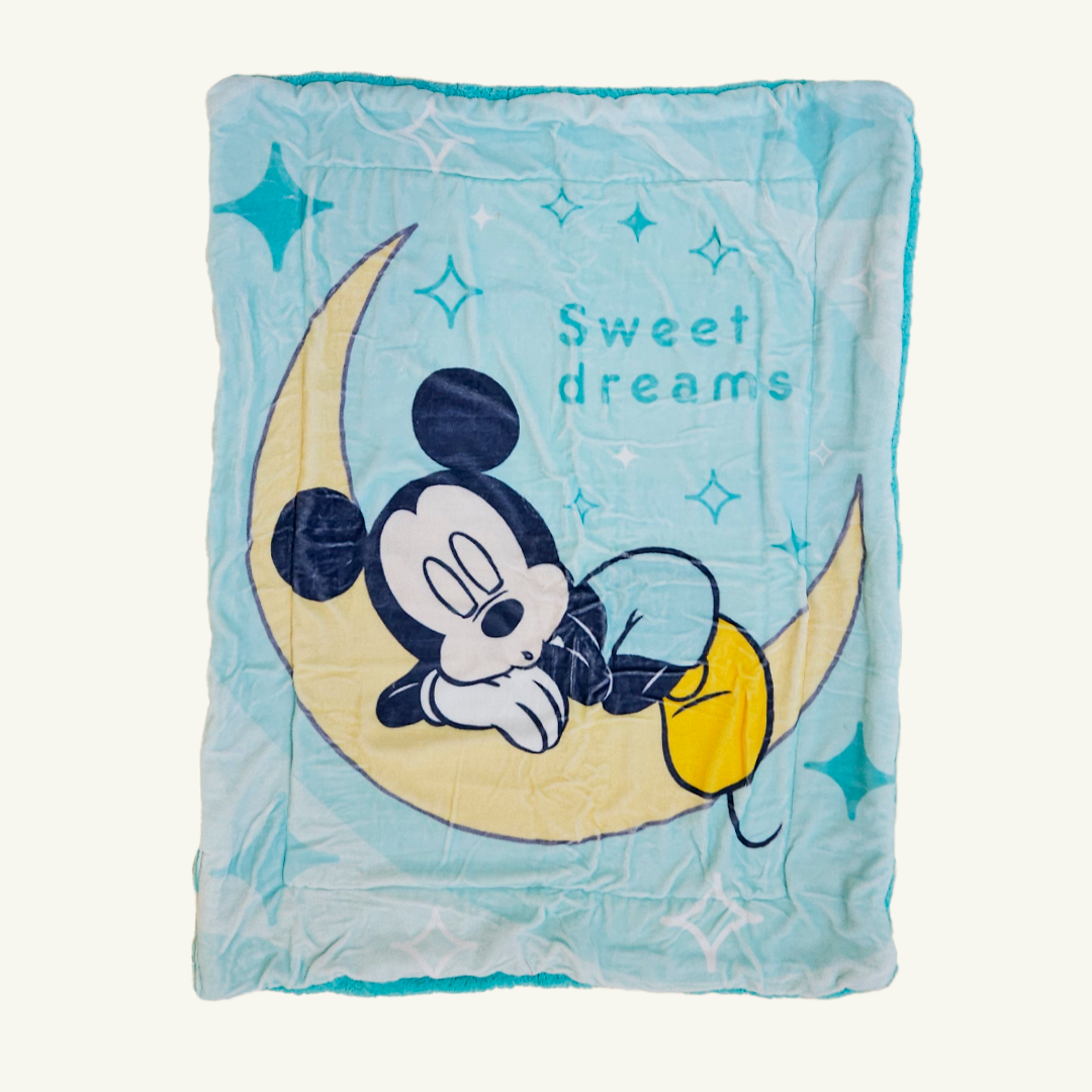 Cobertor Edredón Cunero Para Bebé 1.10mx1.40m Providencia® Micky Sweet Dreams