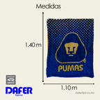 Cobertor Edredón Cunero Para Bebé 1.10mx1.40m Providencia® Pumas