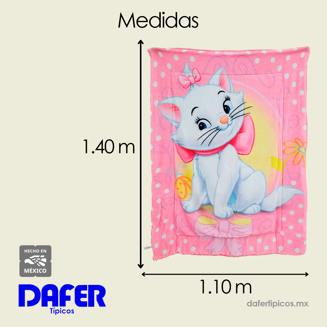 Cobertor Edredón Cunero Para Bebé 1.10mx1.40m Providencia® Marie