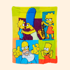 Cobertor Edredón Cunero Para Bebé 1.10mx1.40m Providencia® Los Simpsons