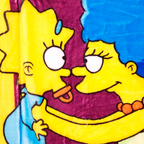 Cobertor Edredón Cunero Para Bebé 1.10mx1.40m Providencia® Los Simpsons