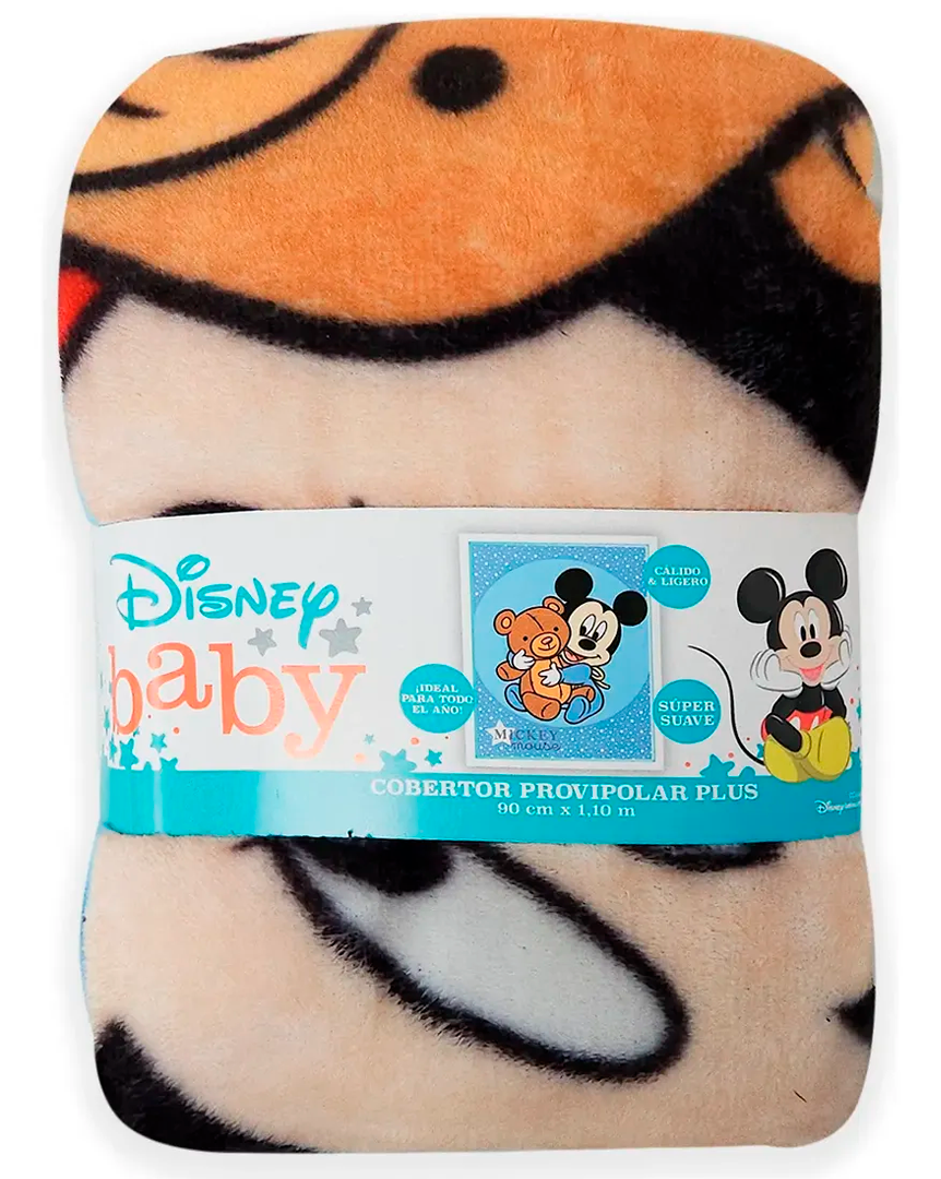 Cunero Provipolar Plus Multiusos 90cm X 110m Providencia® Mickey Abrazo De Oso
