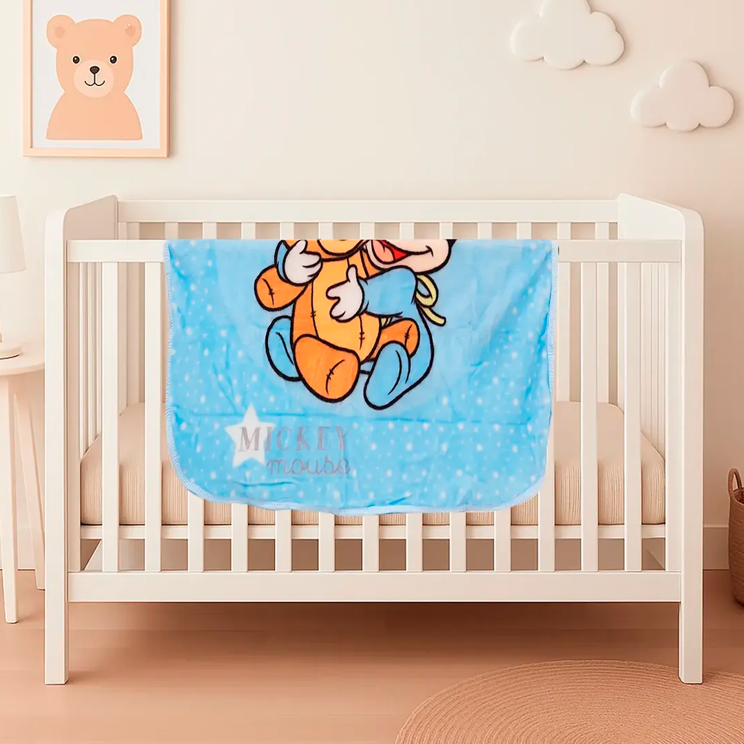 Cunero Provipolar Plus Multiusos 90cm X 110m Providencia® Mickey Abrazo De Oso