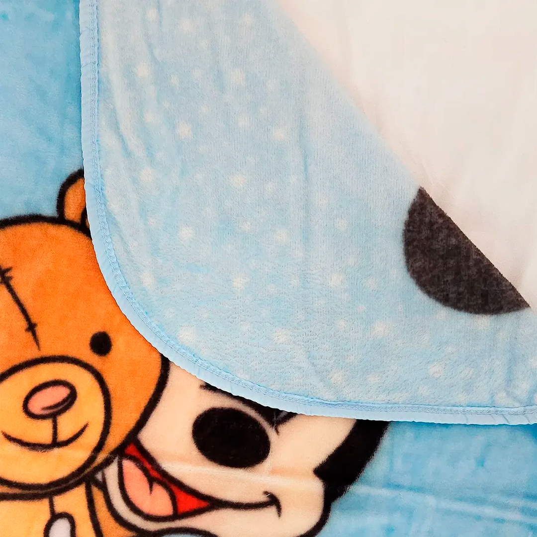 Cunero Provipolar Plus Multiusos 90cm X 110m Providencia® Mickey Abrazo De Oso