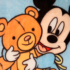 Cunero Provipolar Plus Multiusos 90cm X 110m Providencia® Mickey Abrazo De Oso