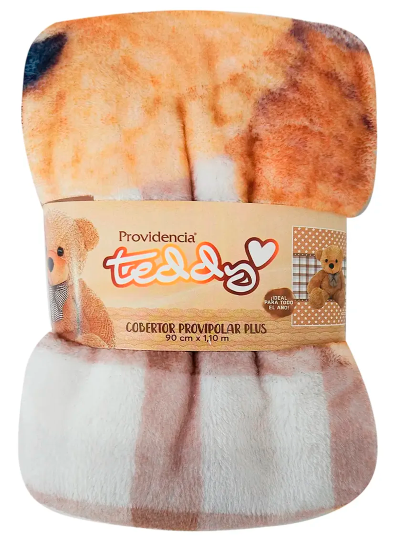 Cunero Provipolar Plus Multiusos 90cm X 110m Providencia® Teddy Estrellas Beige