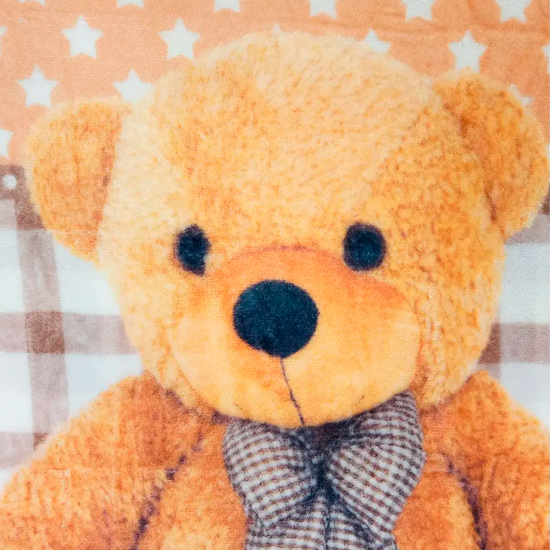 Cunero Provipolar Plus Multiusos 90cm X 110m Providencia® Teddy Estrellas Beige