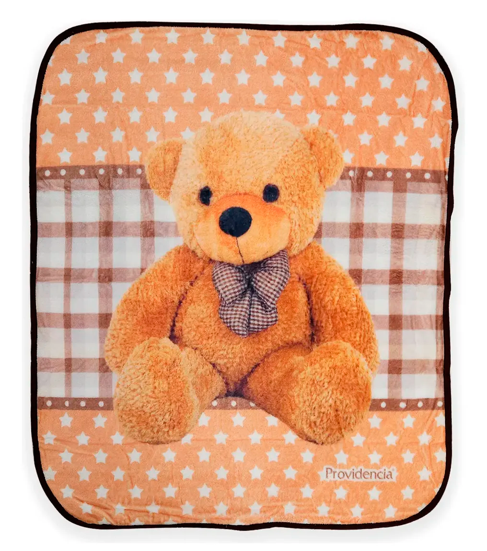 Cunero Provipolar Plus Multiusos 90cm X 110m Providencia® Teddy Estrellas Beige