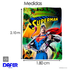 Cobertor Ligero Super Suave Matrimonial Diseños Providencia® Superman