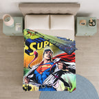Cobertor Ligero Super Suave Matrimonial Diseños Providencia® Superman