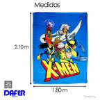 Cobertor Ligero Super Suave Matrimonial Diseños Providencia® Princesas X-men