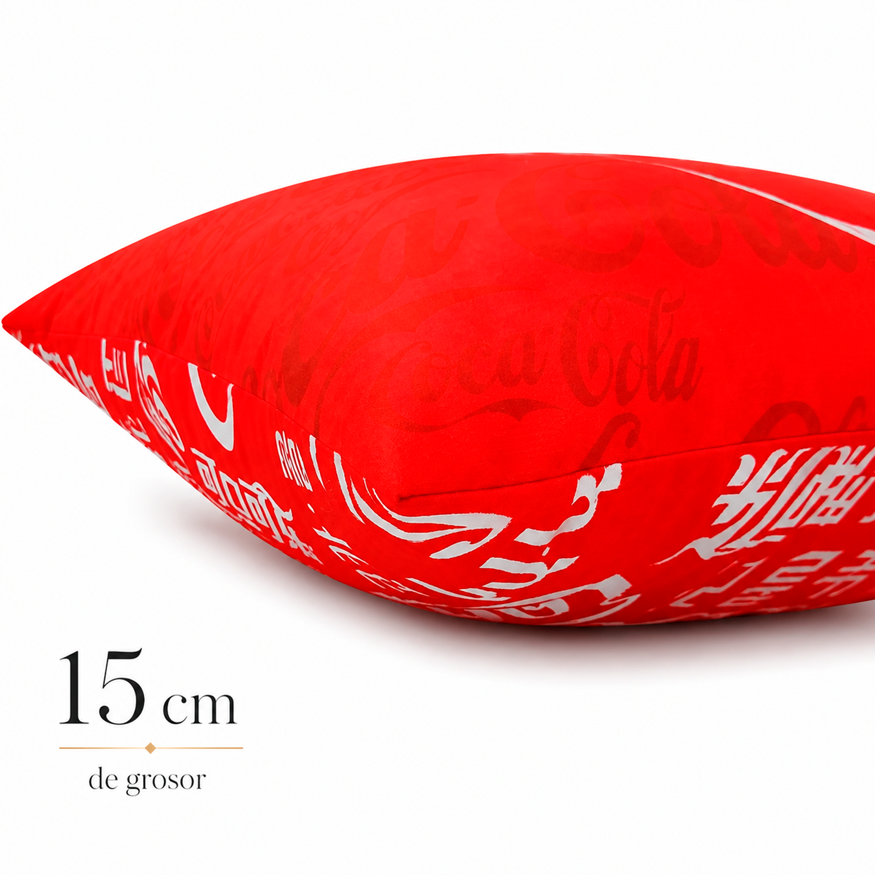Almohada Ultra Suave Varios Diseños Decoración Modfull Prin® Coca Cola Idiomas