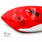 Almohada Ultra Suave Varios Diseños Decoración Modfull Prin® Coca Cola