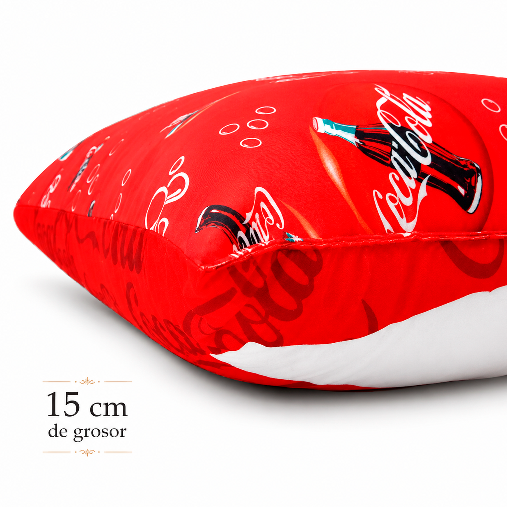 Almohada Ultra Suave Varios Diseños Decoración Modfull Prin® Coca Cola