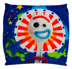 Cojín Reversible Infantil 45x45 Ultra Suave Providencia® Toy Story Estrellas