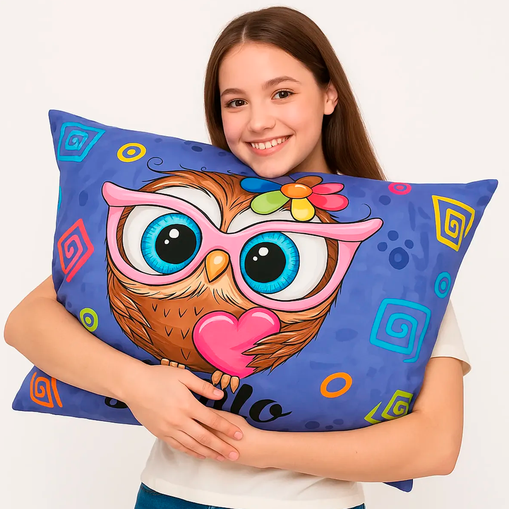 Almohada Decorativa 70x50cm Marca Providencia® Buho