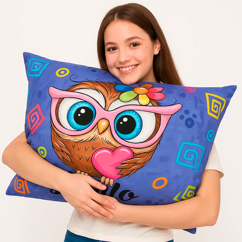 Almohada Decorativa 70x50cm Marca Providencia® Buho