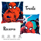 Cojín Reversible Infantil 45x45 Ultra Suave Providencia® Spider Man