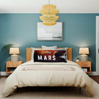 Almohada Súper Jumbo Ligera 120x50 Doble Vista Providencia® National Geographic Mars