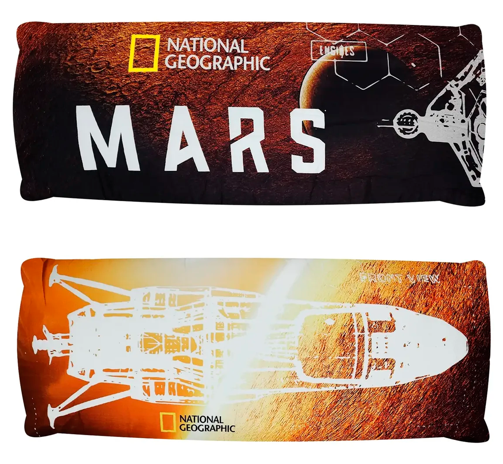 Almohada Súper Jumbo Ligera 120x50 Doble Vista Providencia® National Geographic Mars