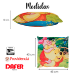 Cojín Reversible Infantil 45x45 Ultra Suave Providencia® Minión Banana