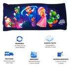 Almohada Súper Jumbo Ligera 120x50 Doble Vista Providencia® Mario Galaxy