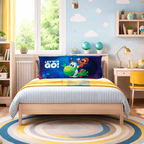Almohada Súper Jumbo Ligera 120x50 Doble Vista Providencia® Mario Galaxy