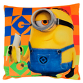 Cojín Reversible Infantil 45x45 Ultra Suave Providencia® Minión Banana