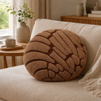 Cojín Decorativo Jacquard Concha Chocolate  62cm Providencia®