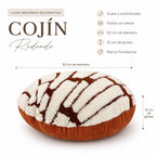 Cojín Decorativo Jacquard Concha Vainilla  62cm Providencia®