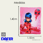 Cobertor Edredón Cunero Para Bebé 1.10mx1.40m Providencia® Lady Bug