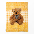 Cobertor Edredón Cunero Para Bebé 1.10mx1.40m Providencia® Teddy Amarillo
