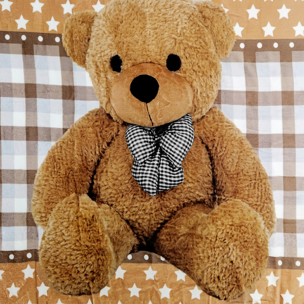 Cobertor Edredón Cunero Para Bebé 1.10mx1.40m Providencia® Teddy Estrellas