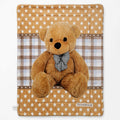 Cobertor Edredón Cunero Para Bebé 1.10mx1.40m Providencia® Teddy Estrellas