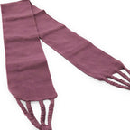 Cinturón Fajilla Artesanal Con Cordones Trenzados Unisex Morado