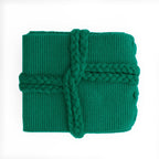 Cinturón Fajilla Artesanal Con Cordones Trenzados Unisex Verde