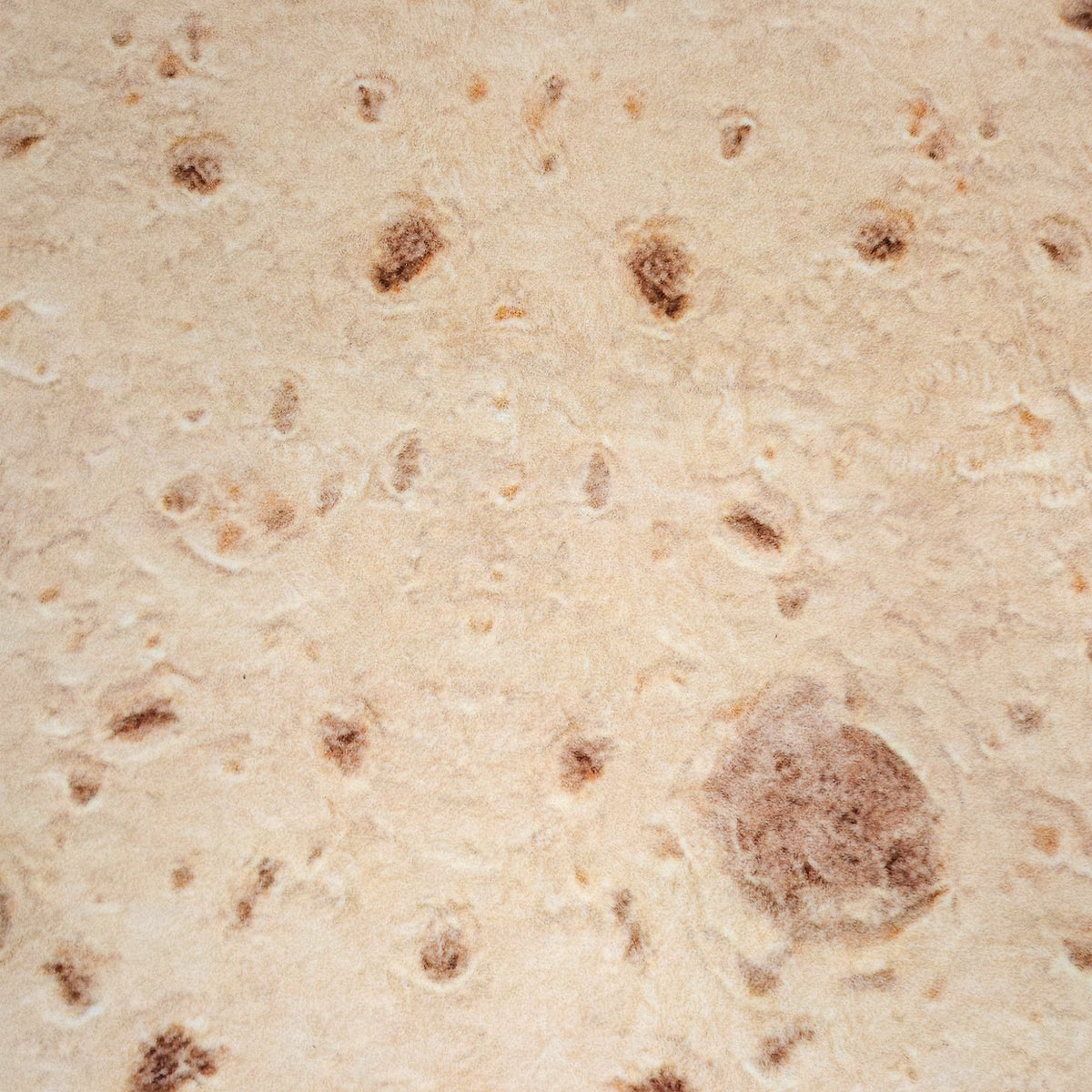 Frazada Divertida Circular Suave Marca Providencia® Tortilla de Harina