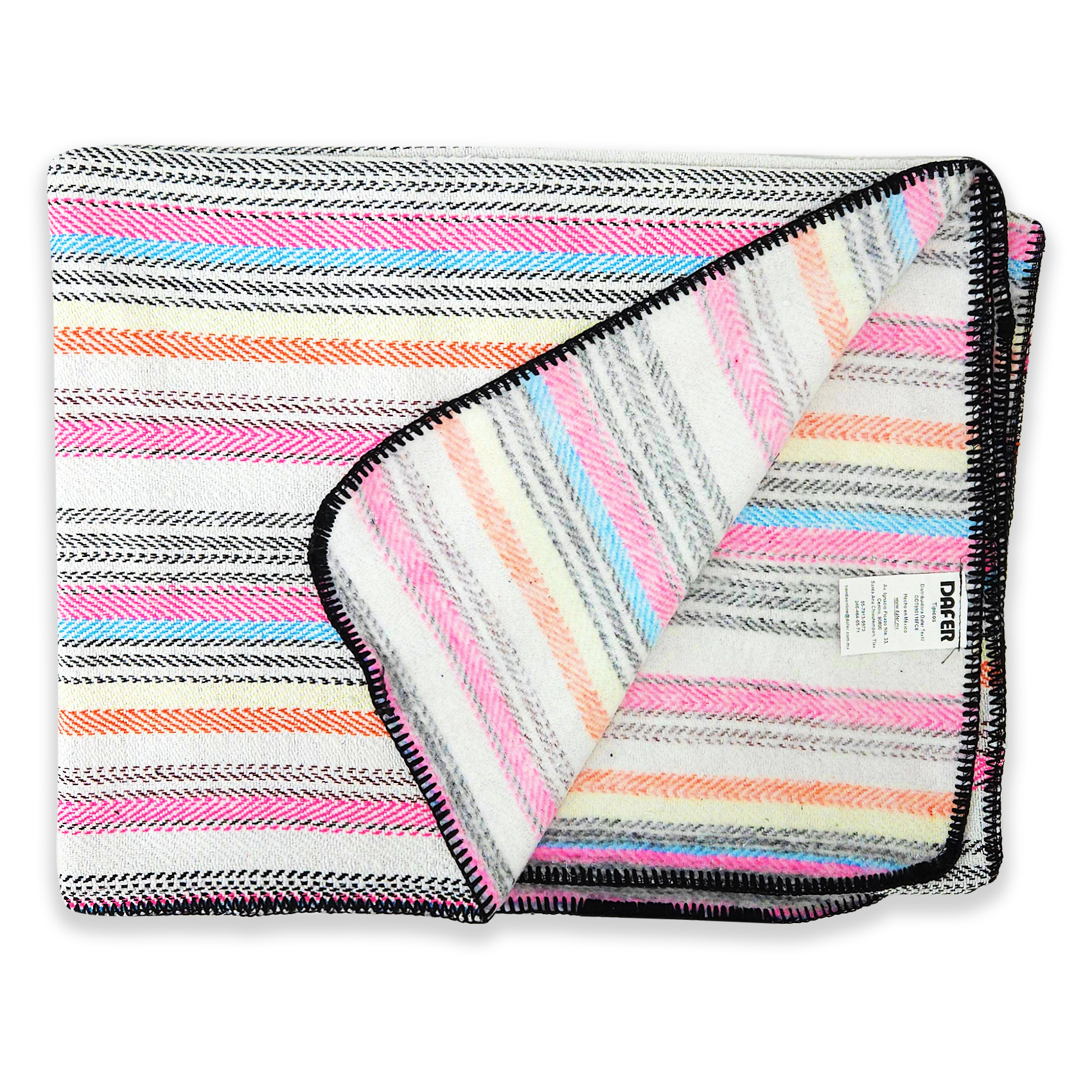 Frazada de viaje con almohada 1.10m x 1.50m Mod. Vesubio