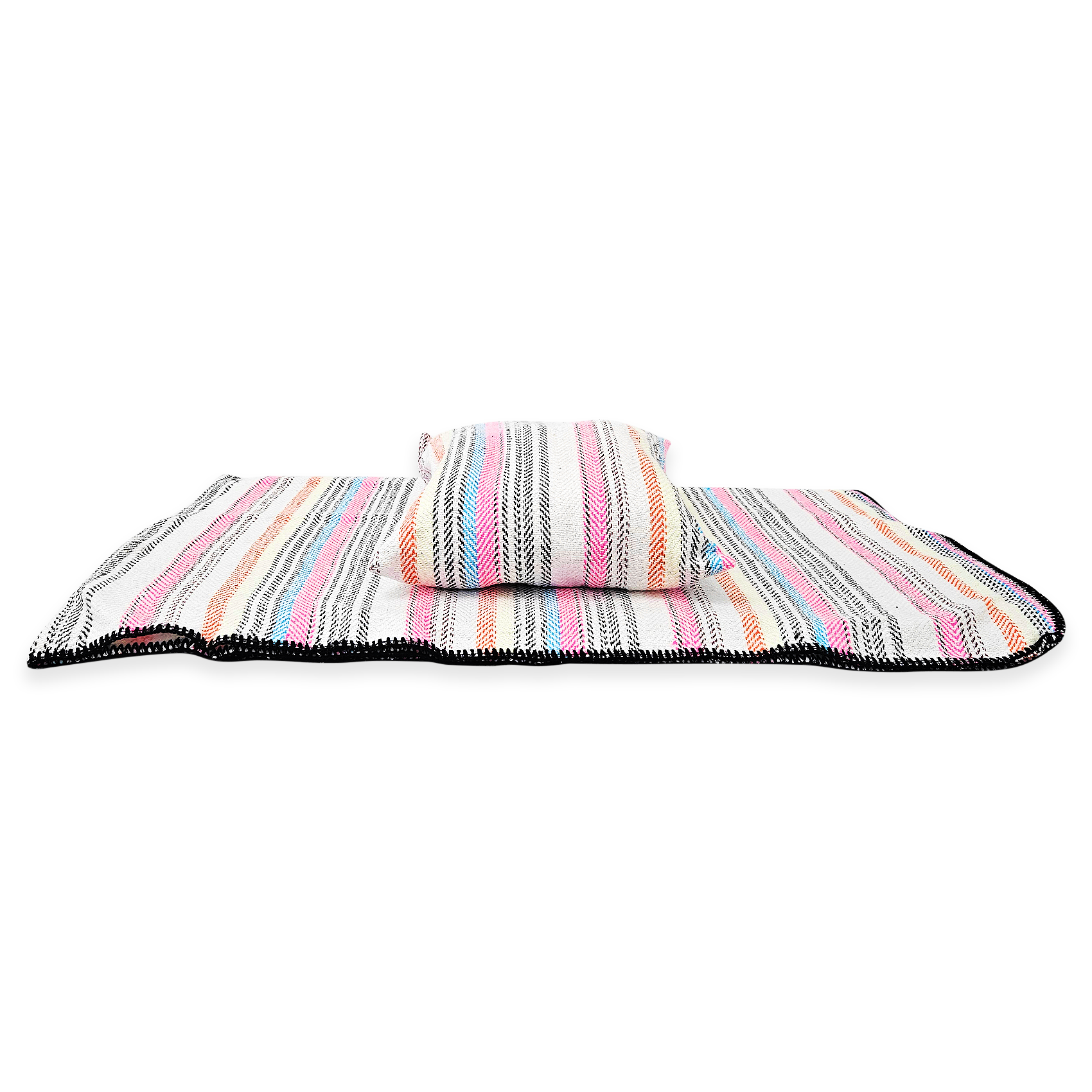 Frazada de viaje con almohada 1.10m x 1.50m Mod. Vesubio