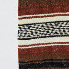 Falsa Artesanal 1.90m X 1.20m Cobija Multiusos Mexicana Marrón Oscuro