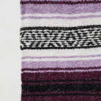 Falsa Artesanal 1.90m X 1.20m Cobija Multiusos Mexicana Violeta