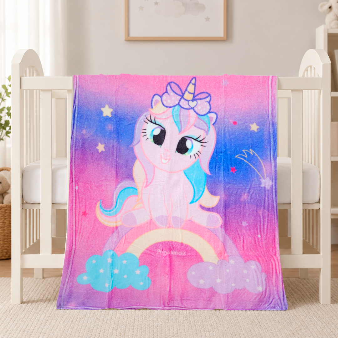 Manta Cunero Super Serenity 90cmx1.10m Providencia® Unicornio Ternura